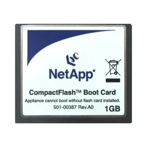 501-00387 - NetApp 1GB CompactFlash Card for System Storage