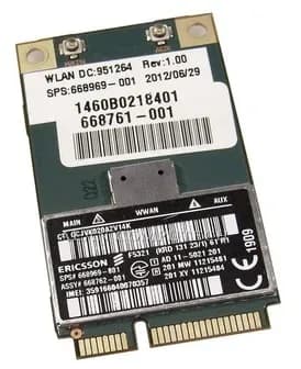 668969-001 - HP F5321 HSPA+ WWAN Module With GPS