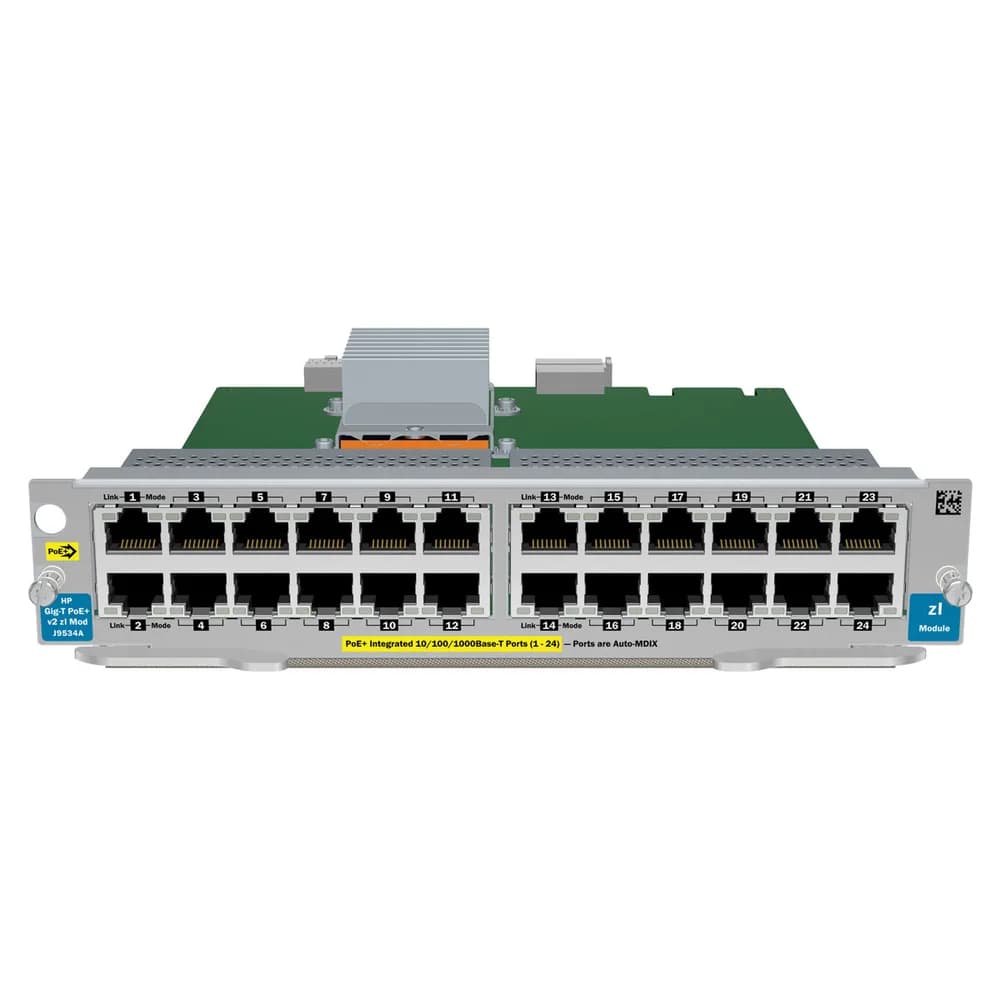 J9534-61001 - HPE 24-Ports PoE+ RJ-45 Expansion Module