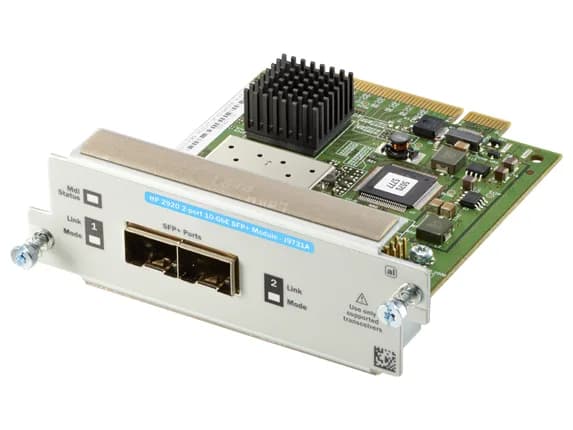 J9731A - HP 2 x Ports 10GBase-X SFP+ Module for 2920 Switch