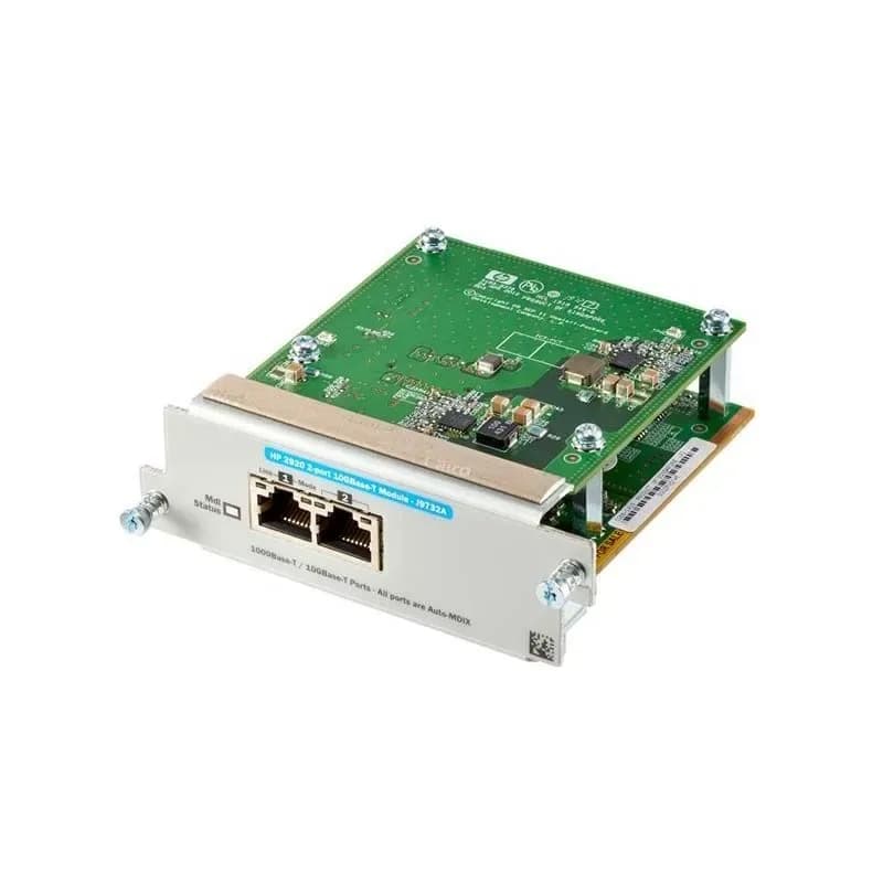 J9732A - HPE 2 x Ports SFP+ 10Gb/s 10GBase-T Gigabit Ethernet Module