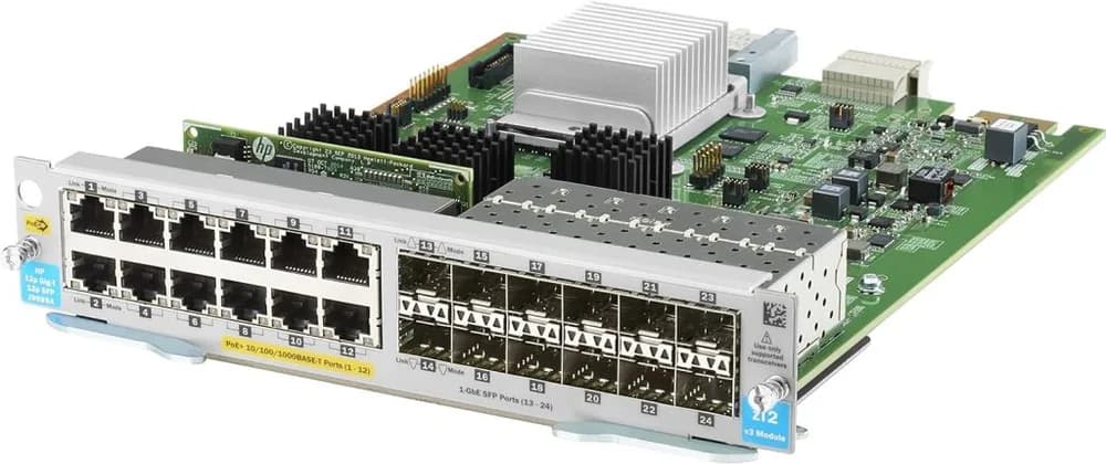 J9989A - HPE Aruba 12-Port PoE+ zl2 Module