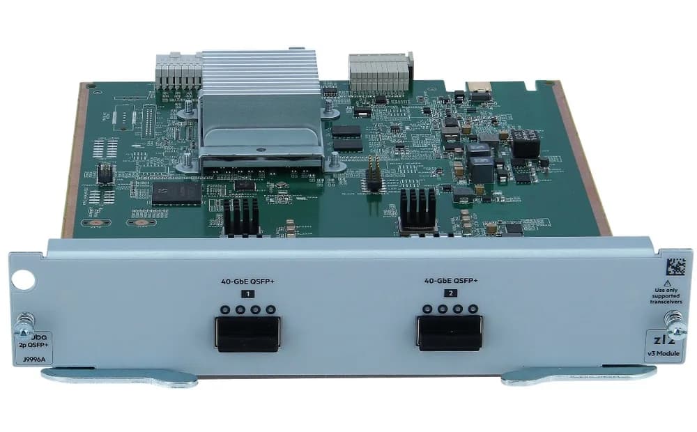 J9996-61001 - HPE Aruba 2-Ports 40GBase-X QSFP+ Expansion Module