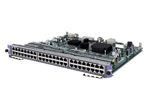 JD229B - HP 48-Ports PoE+ RJ-45 Extended Module FlexNetwork 7500