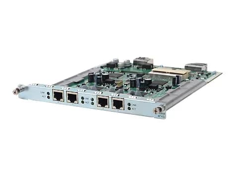 JG446A - HP MSR 4000 4-Ports RJ-11 FXS HMIM Module