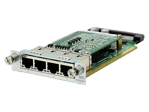 JG740A - HP MSR 4-Ports 1000Base-T RJ-45 Gigabit Network Switch