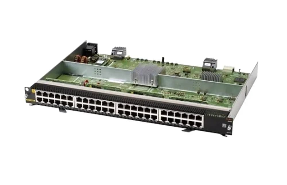 R0X38-61001 - HPE Aruba 6400 Series 48-Ports PoE RJ-45 Switch Module