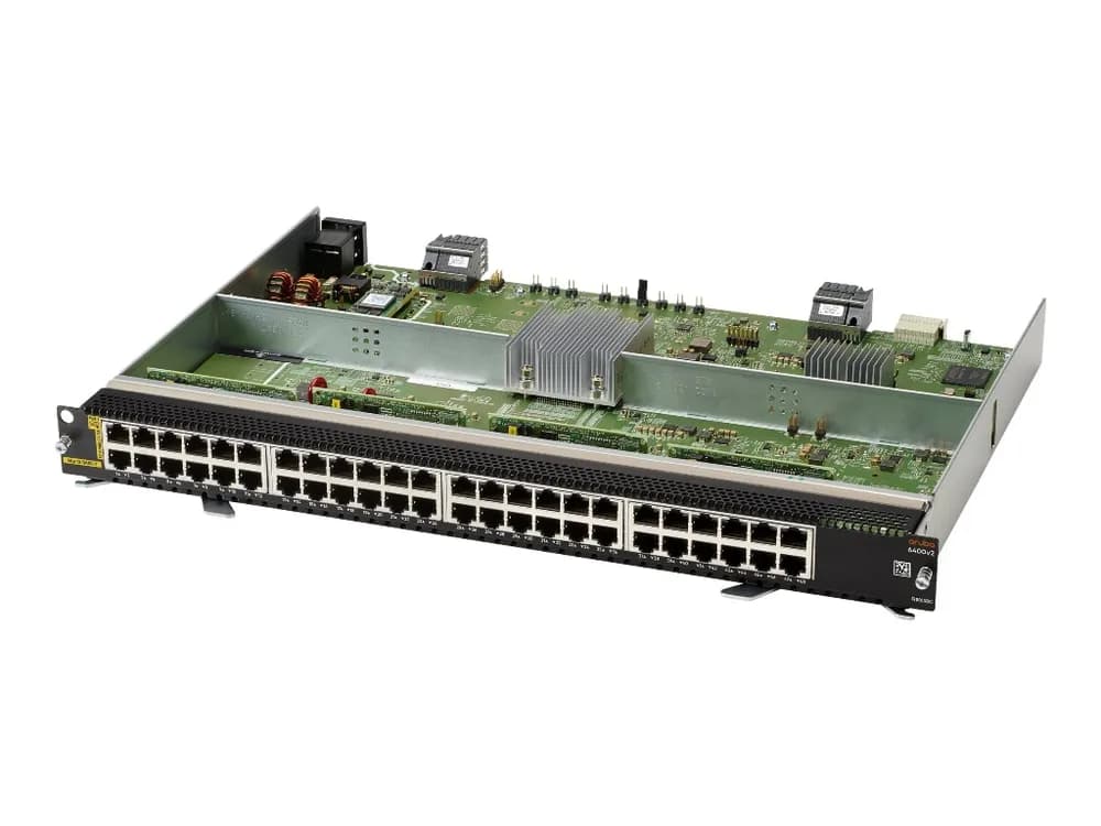 R0X38-61201 - HPE Aruba 6400 Series 48-Ports PoE RJ-45 Switch Module