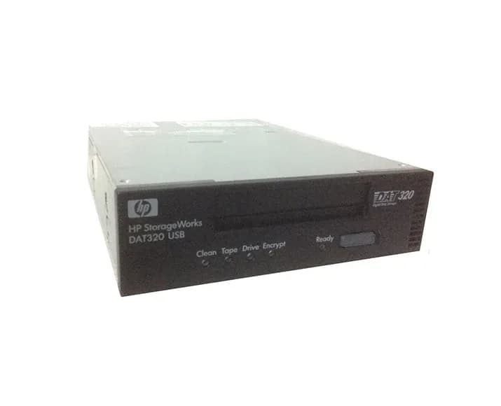 AJ823A - HP StorageWorks DAT320 160GB (Native)/320GB (Compressed) USB External Tape Drive