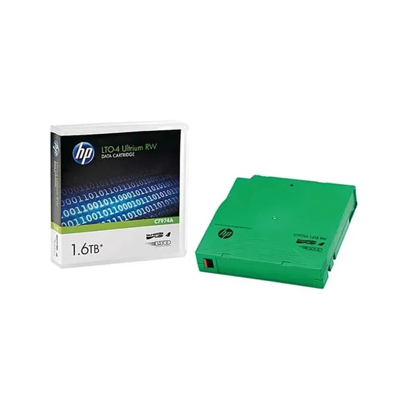 C7974A - HPE 800GB (Native)/1.6TB (Compressed) LTO-4 Ultrium Re-writable Data Cartridge