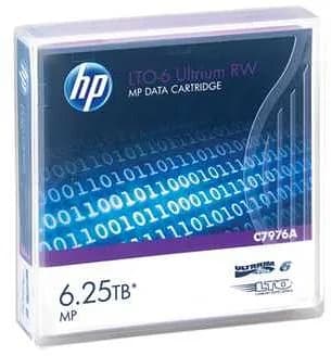 C7976AN - HPE Non Custom Labeled Lto Ultrium-6 2.5tb/6.25TB Metal Particle-(20 PK)