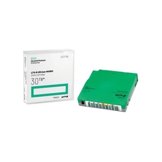 Q2078W - HPE 12TB / 30TB LTO-8 Ultrium 30TB WORM Data Cartridge