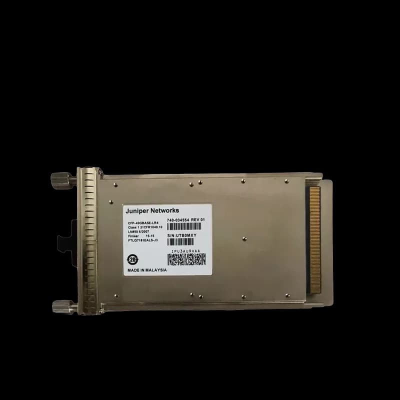 740-034554 - Juniper 40GBASE-LR4 SMF 10km CFP Transceiver