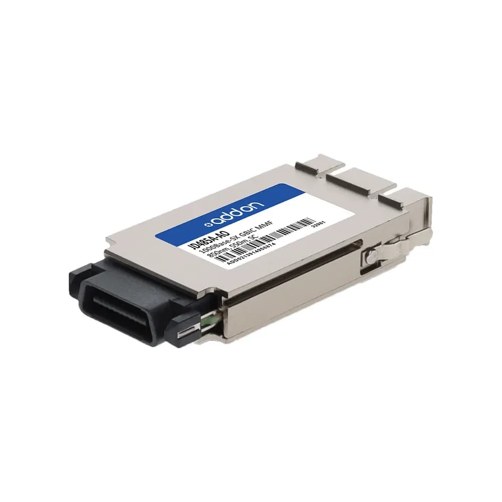 JD485A - HP 1Gb/s GBIC 550m 850nm SC Multi-Mode Fiber Transceiver