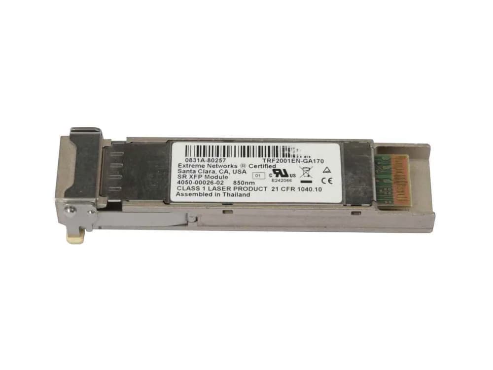 TRF2001EN-GA170 - Extreme Networks 10Gb/s 850nm 300m XFP Transceiver