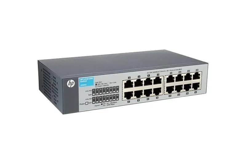1410-16G - HP 16-Ports 10/100/1000Base-T L2 Unmanaged GbE Switch