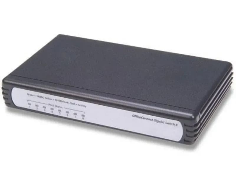 3C1670800C - HP OfficeConnect 8x Ports 1000Base-T Layer-2 Un GE Switch
