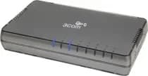 3CGSU08A - 3com 8 x RJ-45 Ports 10/100/1000Base-T LAN Layer 2 Unmanaged Rack-mountable Gigabit Ethernet Network Switch