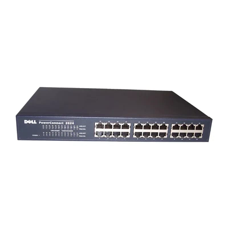 5X302 - Dell 2024 24-Ports 10/100Base-T Fast Ethernet Unmanaged Switch