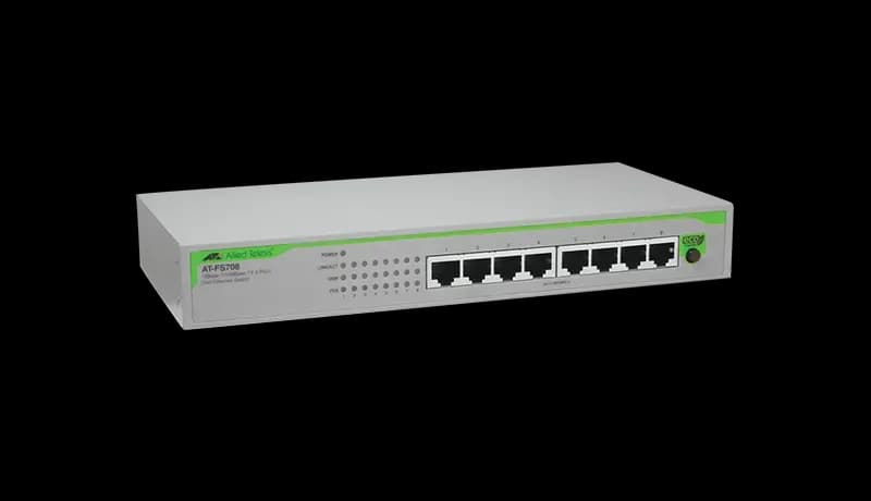 AT-FS708 - Allied Telesis FS700 Series 8 x Ports 100BTX Un FE Switch