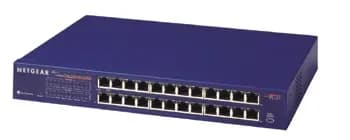 FS524 - Netgear 500 Series 24 x Ports 10/100Base-TX Layer 2 Unmanaged 1U Rack-Mountable Fast Ethernet Network Switch
