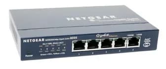 GS105UK - Netgear Prosafe GS105 5 x RJ-45 Ports 10/100/1000Base-T Layer 2 Unmnaged Gigabit Ethernet Network Switch