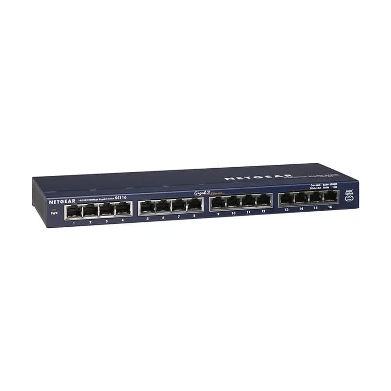 GS116NA - Netgear Prosafe GS116 16-Port Gigabit Ethernet Switch