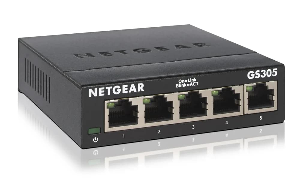 GS305-300PES - Netgear 5x 10/100/1000Base-T Unmanaged Switch