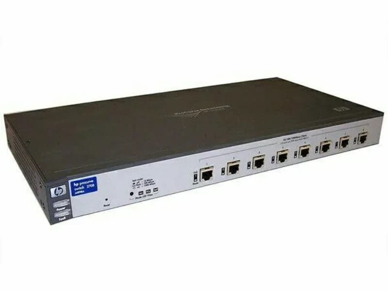 J4898A - HPE ProCurve 2700 2708 8-Ports 1000Base-T Layer 2 Switch