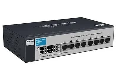 J9077A - HP 1400-8G 8-Port + -Port Layer 2 Switch