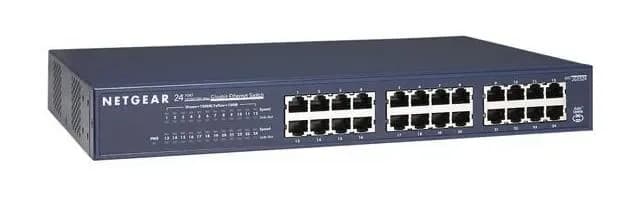 JGS524NA - Netgear Prosafe JGS524 24 x Ports 10/100/1000Base-T Rack-mountable Unmanaged Gigabit Ethernet Network Switch