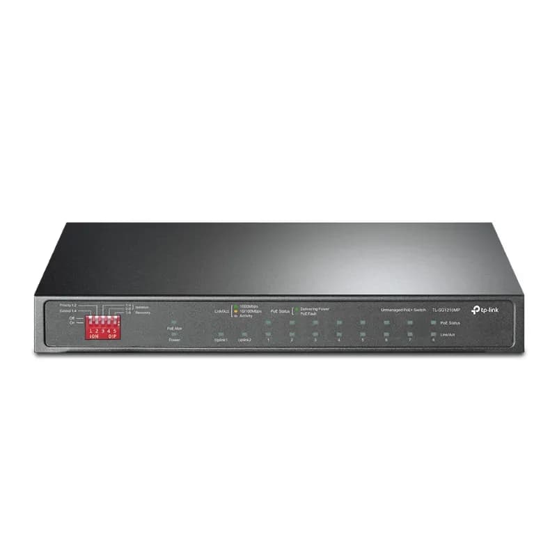 TL-SG1210MP - TP-Link Switch Unmanaged (10/100/1000) (PoE)