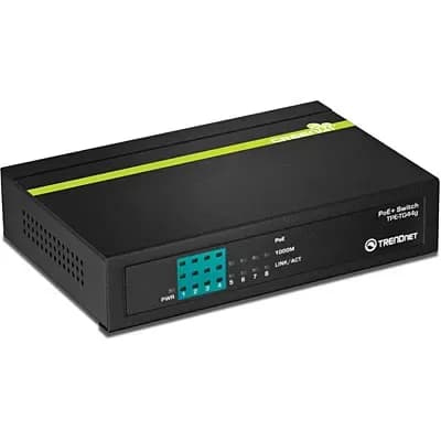 TPE-TG44G - TRENDnet GREENnet 4 x RJ-45 Ports PoE+ 10/100/1000Base-T + 4 x RJ-45 Ports 1000Base-T Layer2 Unmanaged Rack-mountable Gigabit Ethernet Network Switch
