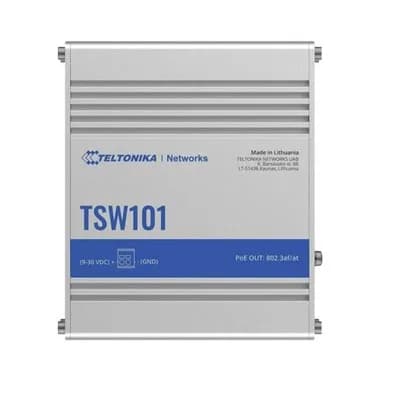 TSW101000000 - Teltonika 5-Ports PoE (1xPoE+) 1GBase-T Switch