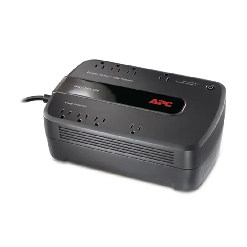 BE650G1 - APC Back-UPS 600VA 120V Outlets 4 Surge UPS System