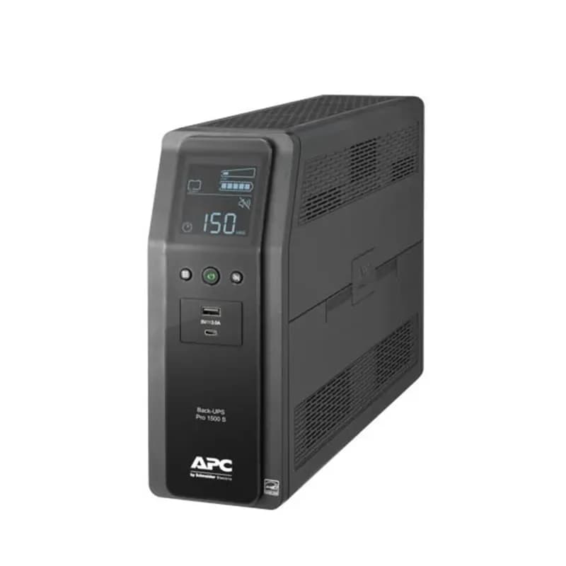BR1500MS2 - APC Back-UPS Pro 1500VA 10 x NEMA 5-15R Outlets Tower UPS