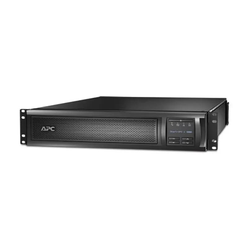 SMX3000RMHV2UNC - APC Smart-UPS X, Line Interactive, 3kVA, Rack/tower convertible 2U, 208V-230V, 8x C13+1x C19 IEC, Network card, Extended runtime