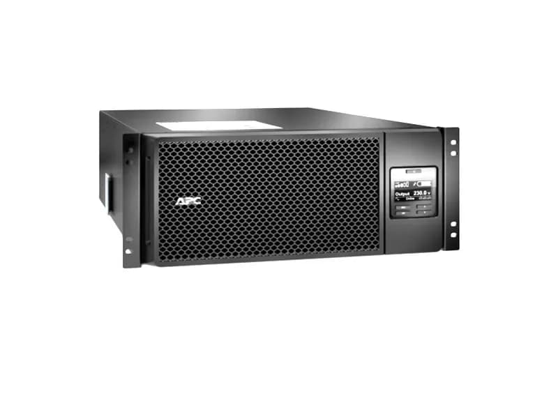 SRT6KRMXLI-6W - APC Smart-UPS On-Line, 6kVA/6kW, Rackmount 4U, 230V, 6x C13+4x C19 IEC outlets, Network Card, Extended runtime, W/ rail kit
