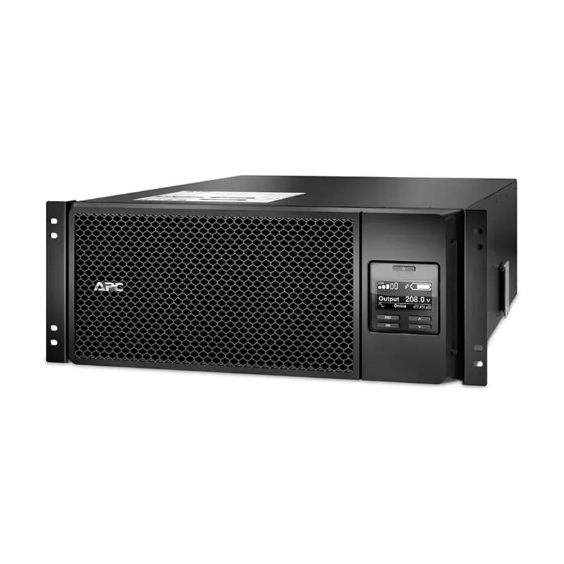 SRT6KRMXLT - APC Smart-UPS 6000-Watts 6000VA 208V 40-70Hz 2 NEMA L6-20R Outlets Network Card/SmartSlot 4U Rackmount UPS