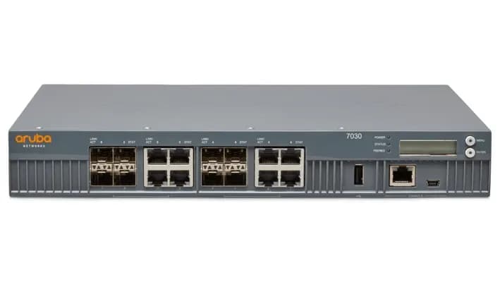 JW711A - HP Aruba 7030 Wireless LAN Controller 64 APs Rackmount