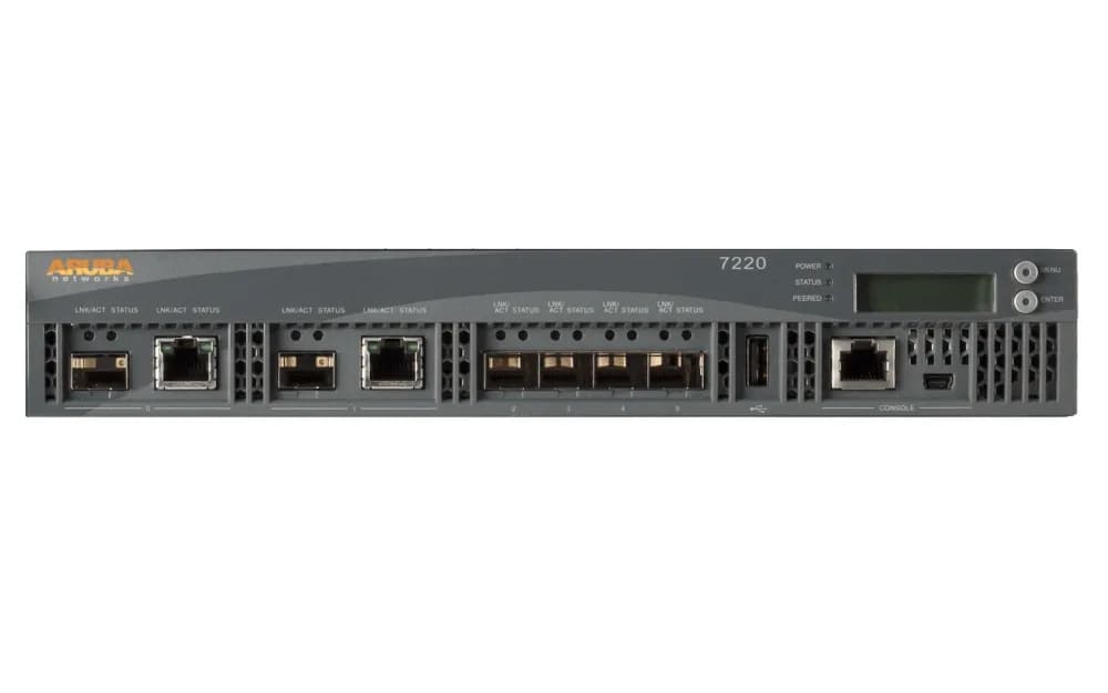 JW751A - HP Aruba 7220 4-Ports 10GBase-X (SFP+) LAN Controller