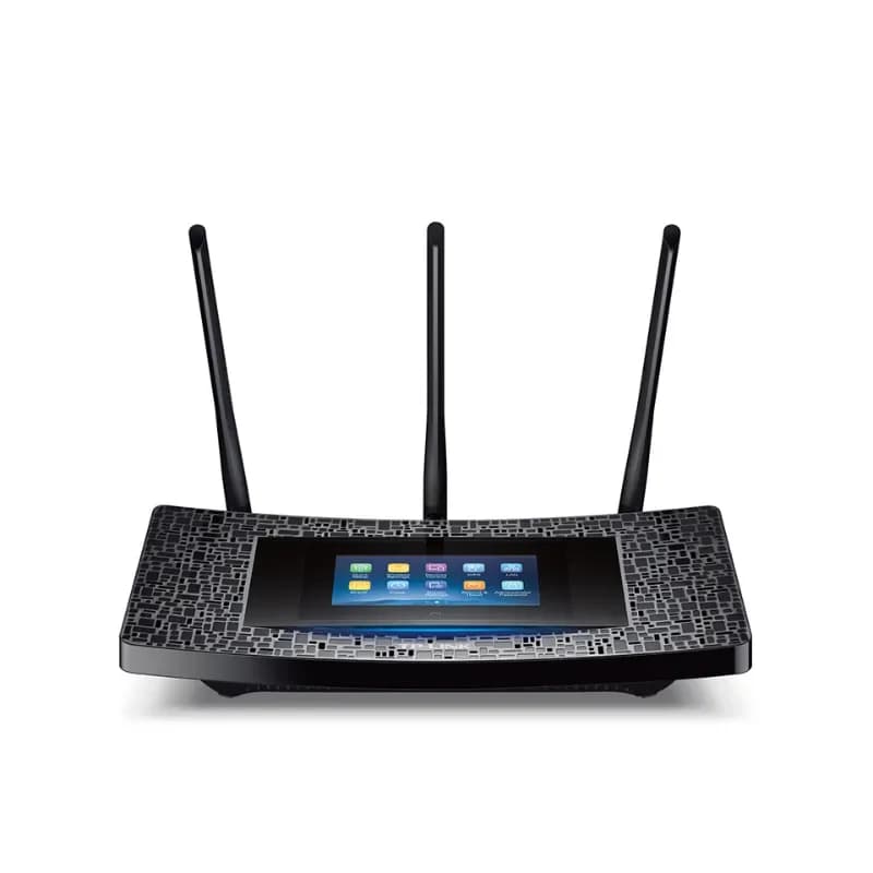 RE590T - TP-LINK Dual-Band IEEE 802.11a/n/ac 5 GHz 1.9Gbps 1 x Port 10/100/100Base-T External Antennas Touch Screen Wi-Fi Range Extender
