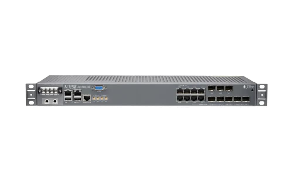 ACX2200-DC - Juniper ACX2200 4-P RJ-45 + 4-P Combo Router