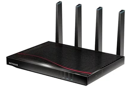 C7800-200NAS - Netgear Nighthawk C7800 4 x Ports 1000Base-T LAN 3.2Gb/s IEEE 802.11a/n/ac 5GHz WiFi Cable Modem Router