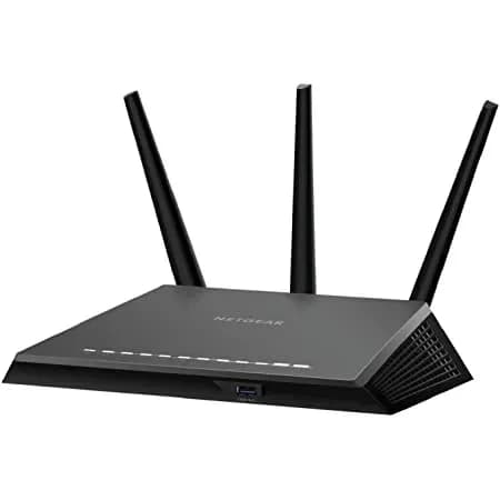 R6900P-100NAS - Netgear Nighthawk R6900P 4 x Ports 1000Base-T LAN + 1 x Port RJ-45 WAN 1.9Gb/s IEEE 802.11a/n/ac 5.0GHz Dual Band Gigabit Smart WiFi Router