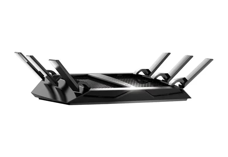 R8000P-100NAS - Netgear Nighthawk R8000P 4 x Ports 1000Base-T LAN + 1 x Port RJ-45 WAN 4Gb/s IEEE 802.11a/n/ac 5GHz Tri Band WiFi Router