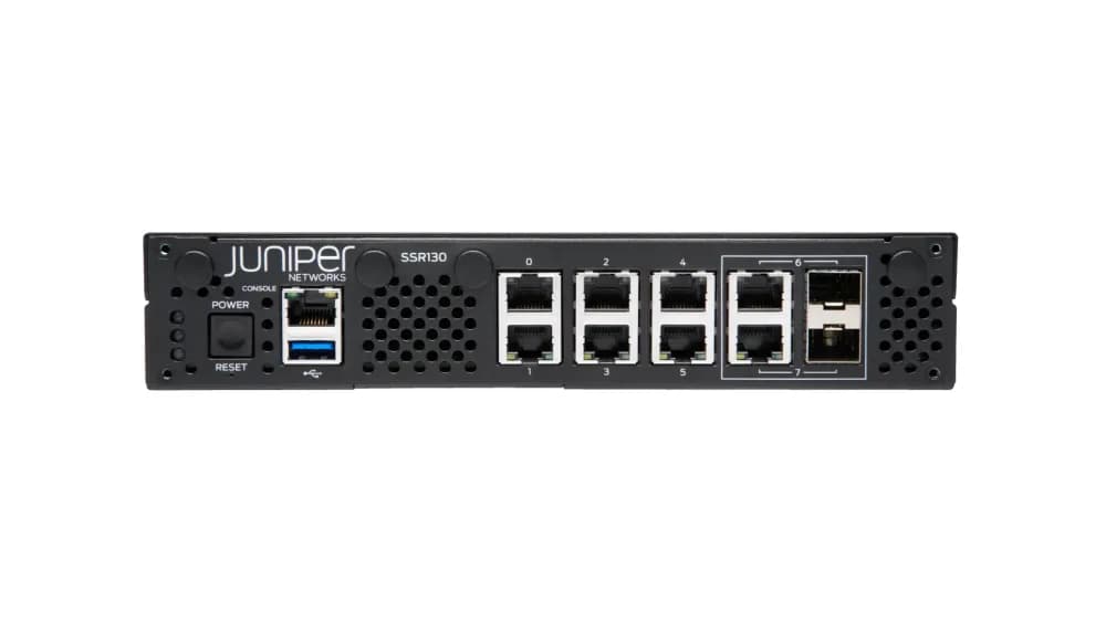 SSR130 - Juniper SSR1300 6-Ports RJ-45 + 2-Ports Combo Router