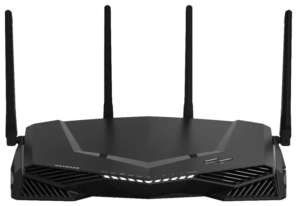 XR500-100NAS - Netgear Nighthawk XR500 4 x Ports 1000Base-T LAN + 1 x Port RJ-45 WAN 2.6Gb/s IEEE 802.11 b/g/n 2.4GHz Wireless Dual-Band Pro Gaming Router