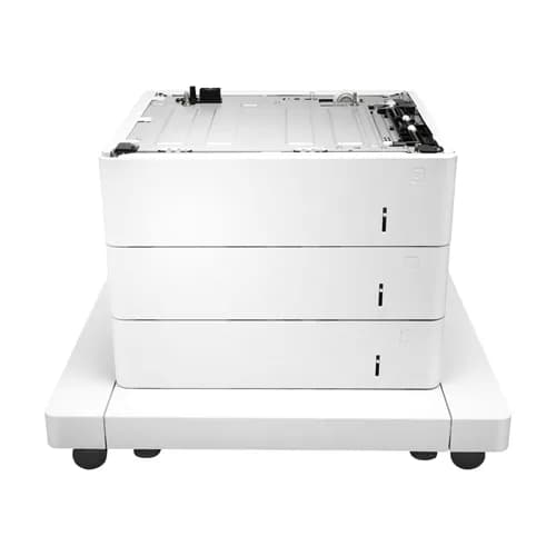 J8J93A - HP 3x550 Sheet Paper Feeder w/ Cabinet