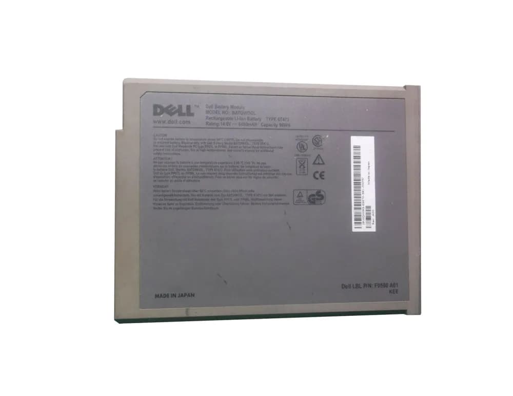 6T473 - Dell 12-Cells 6600mAh 14.8V Battery